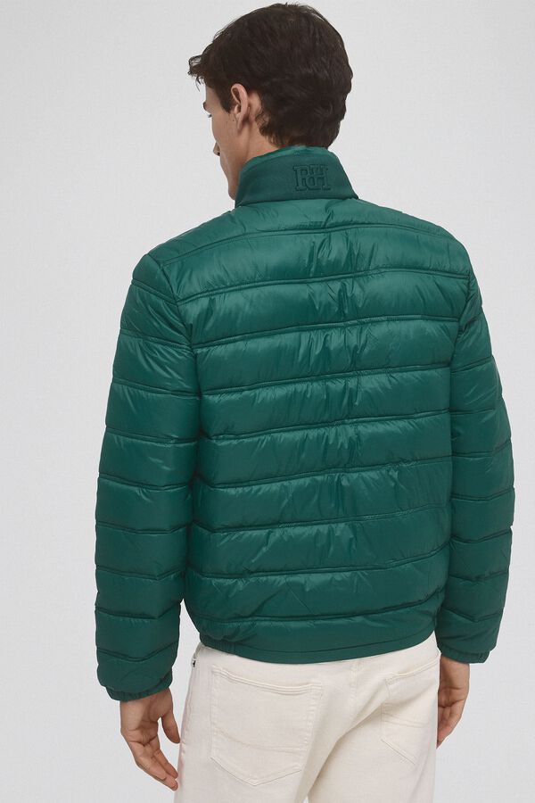 Pedro del Hierro Blus&atilde;o ultraleve imperme&aacute;vel Verde