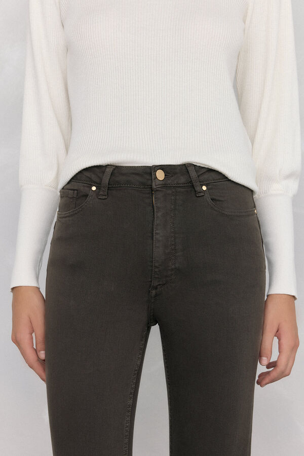 Pedro del Hierro empurrar jeans Verde