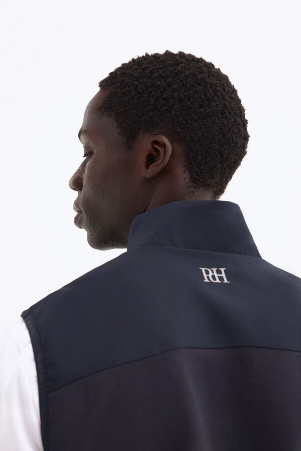 Pedro del Hierro Colete liso golf Azul