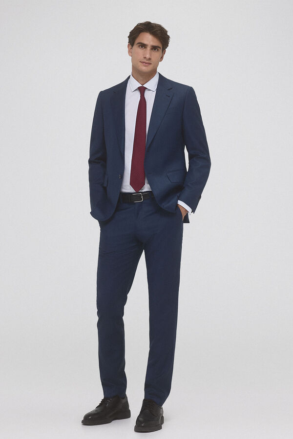 Pedro del Hierro Americana slim bi-stretch Azul