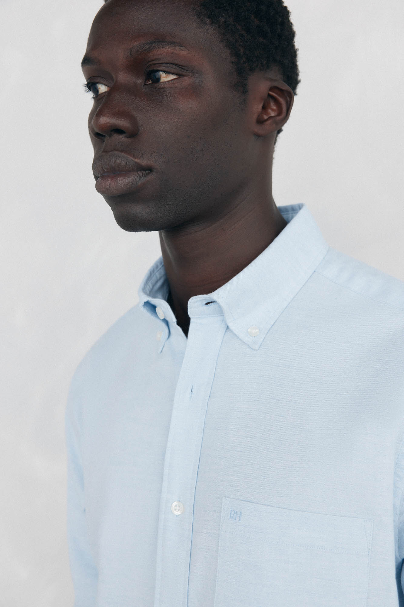 Pedro del Hierro Camisa Oxford Lisa Escovada