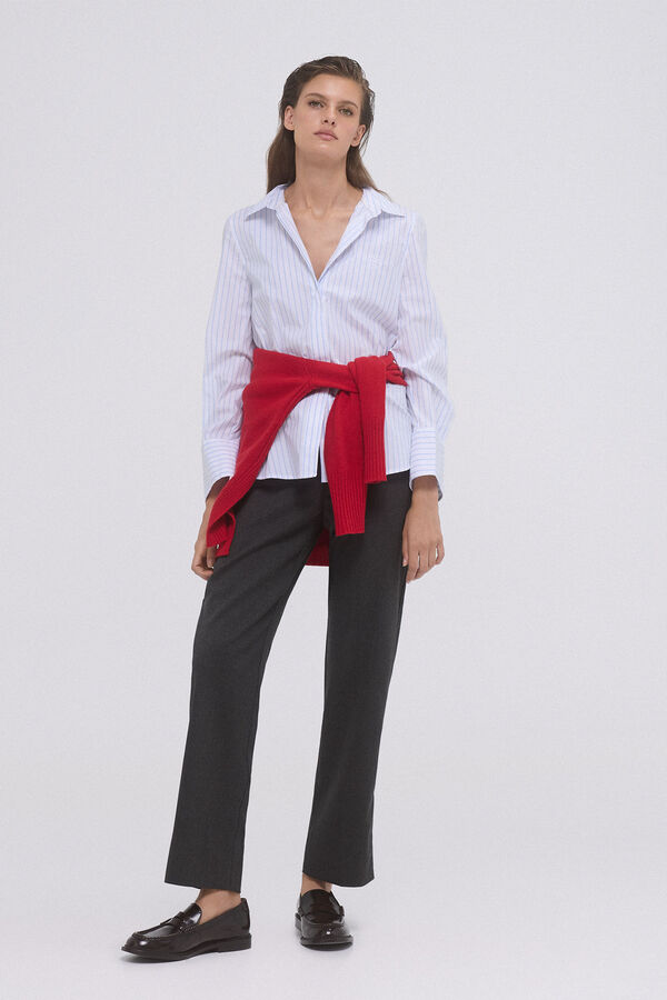 Pedro del Hierro Camisa b&aacute;sica easy iron Azul