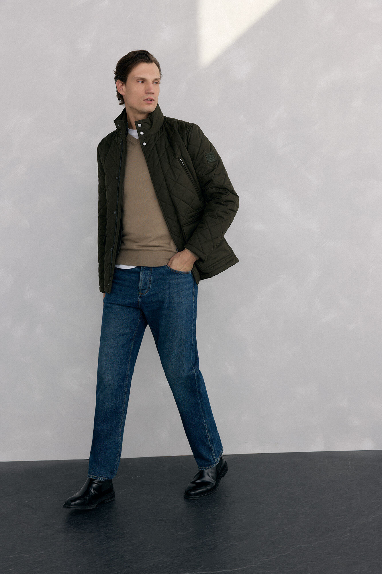 Pedro del Hierro Camisola gola em bico