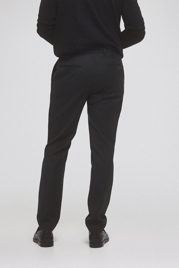 Pedro del Hierro Pantal&oacute;n chino pinzas regular fit Gris