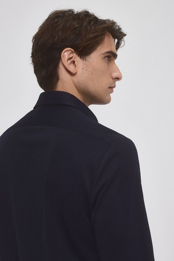 Pedro del Hierro Camisa de punto coolmax Azul