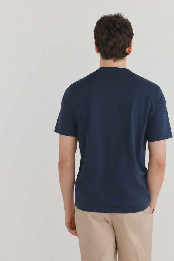Pedro del Hierro Camiseta logo Azul