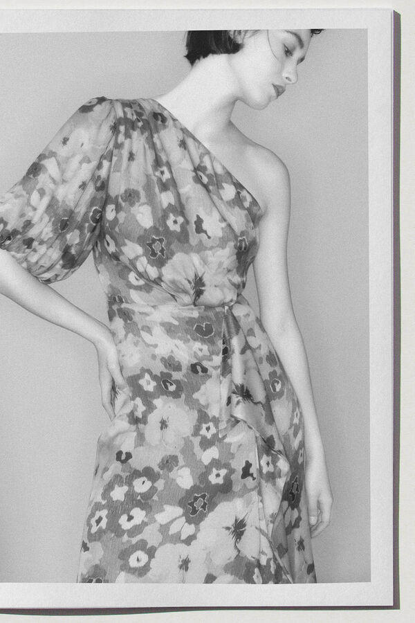 TFP by Tamara Falcó Isabel Vestido estampado floral Azul