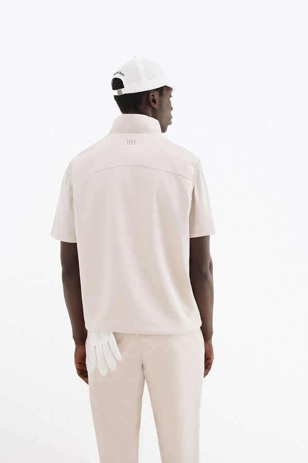 Pedro del Hierro Colete liso golf Beige