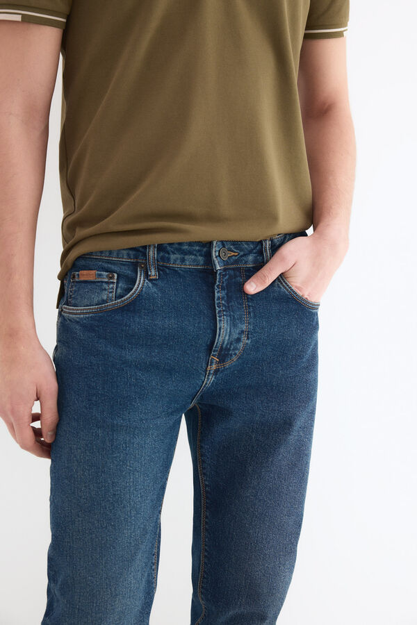 Pedro del Hierro Jeans premium flex slim Azul