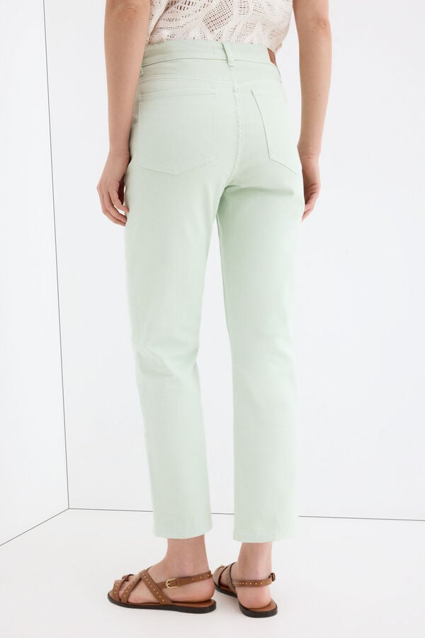Pedro del Hierro Jeans reto capri b&aacute;sico Turquesa