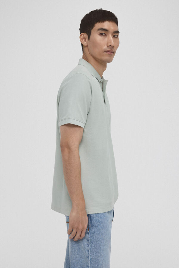 Pedro del Hierro Polo b&aacute;sico piqu&eacute; Verde