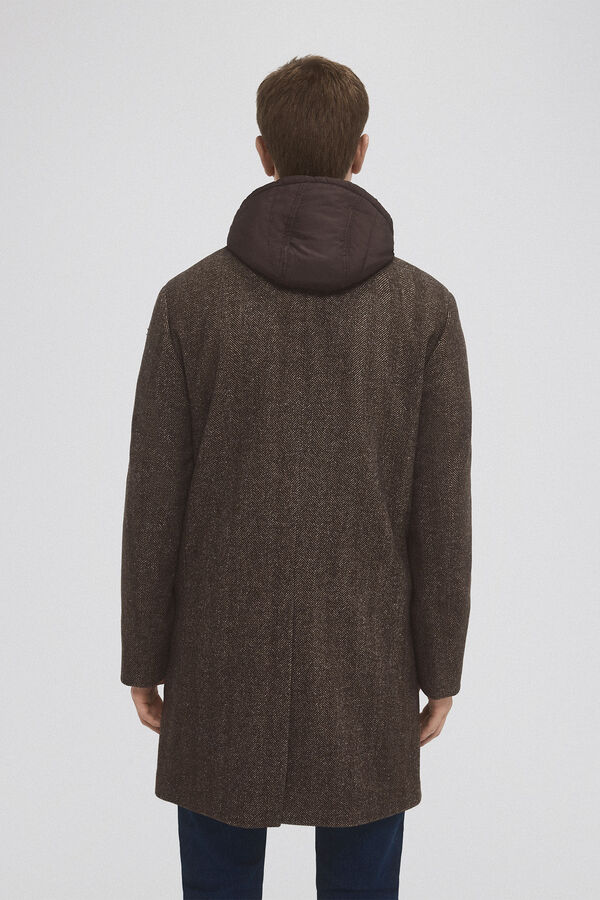 Pedro del Hierro Casaco forro remov&iacute;vel Beige