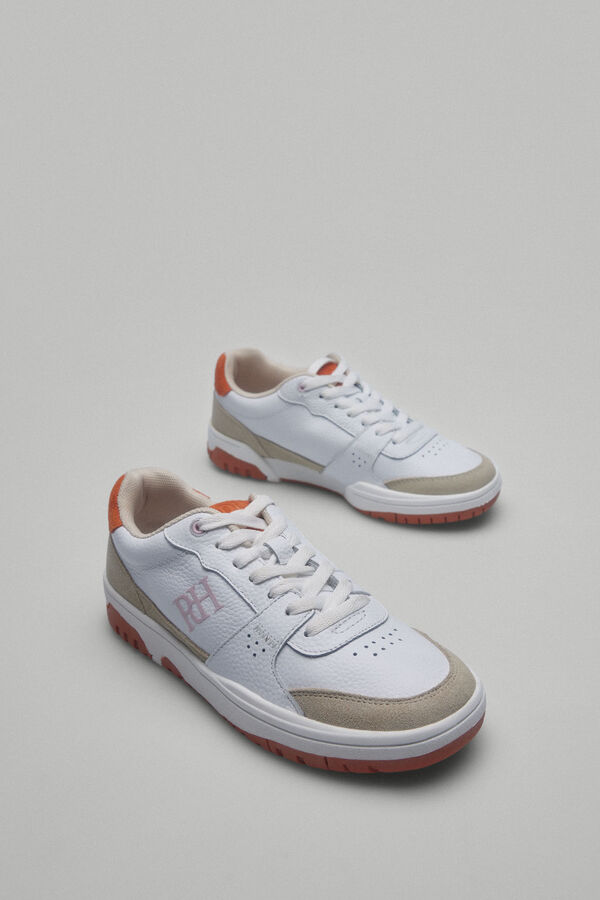 Pedro del Hierro Sapatilha urban logo Ecru