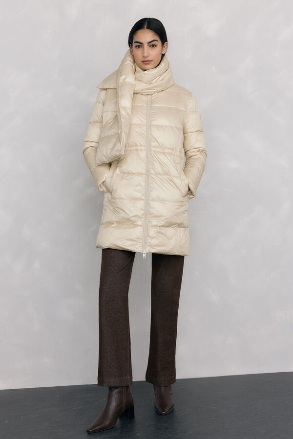 Pedro del Hierro Parka longo Ecru