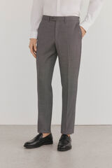 Pedro del Hierro Cal&ccedil;as estilo olho de p&aacute;ssaro, com modelagem slim fit e biel&aacute;stica Cizento