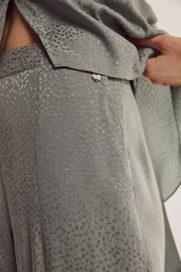 Pedro del Hierro Pantal&oacute;n flare Verde