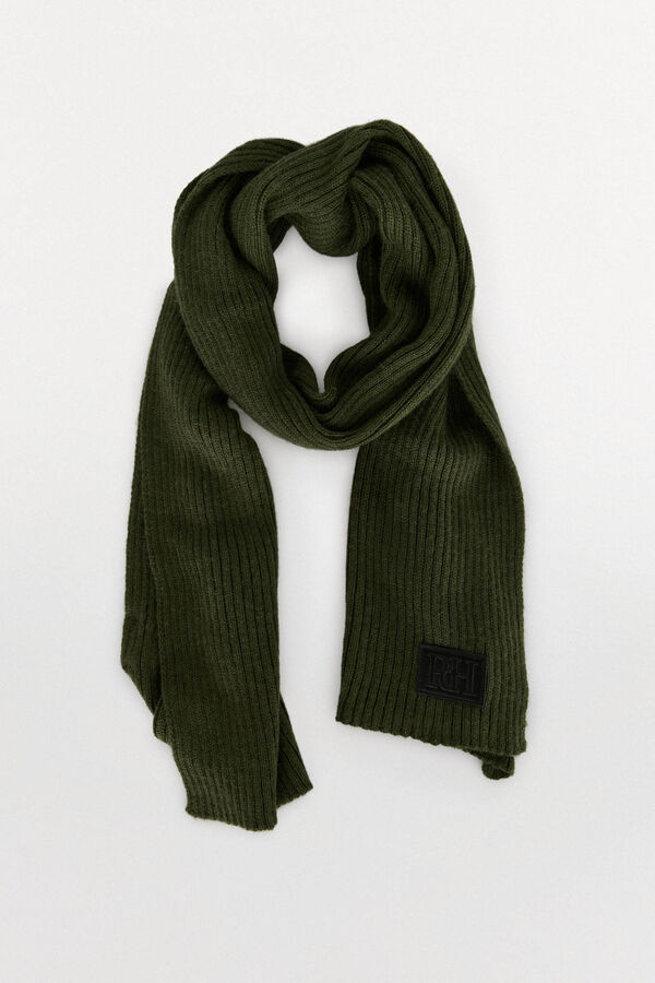 Pedro del Hierro Cachecol malha Verde