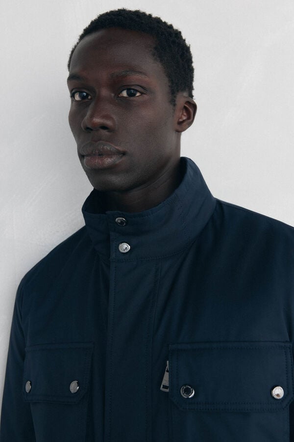 Pedro del Hierro Chaqueta 4 bolsillos Azul