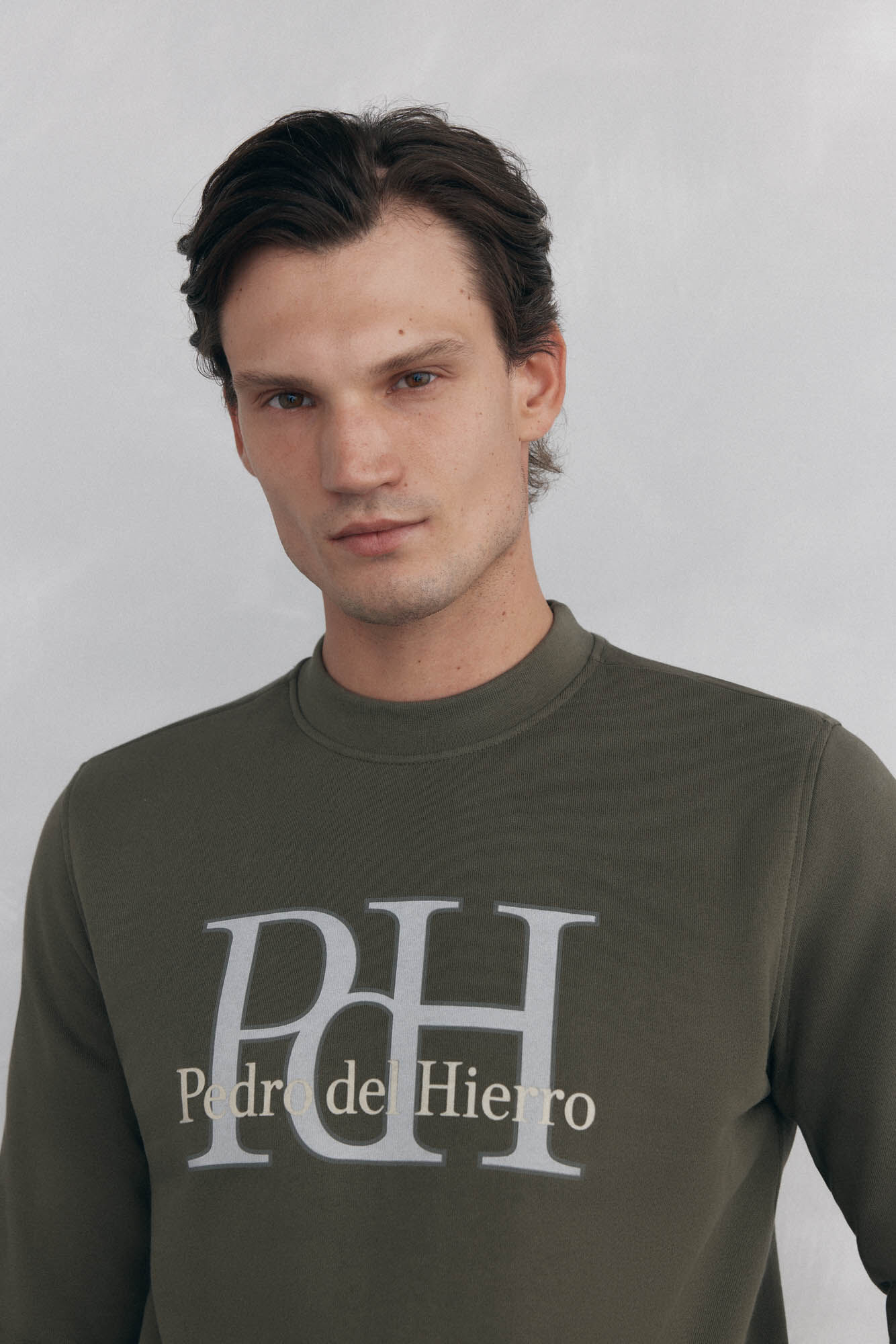 Pedro del Hierro Sudadera logo cuello caja