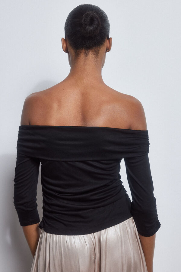 Pedro del Hierro Camiseta barco Negro