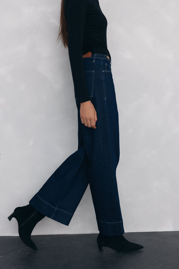 Pedro del Hierro Cal&ccedil;a jeans larga Azul