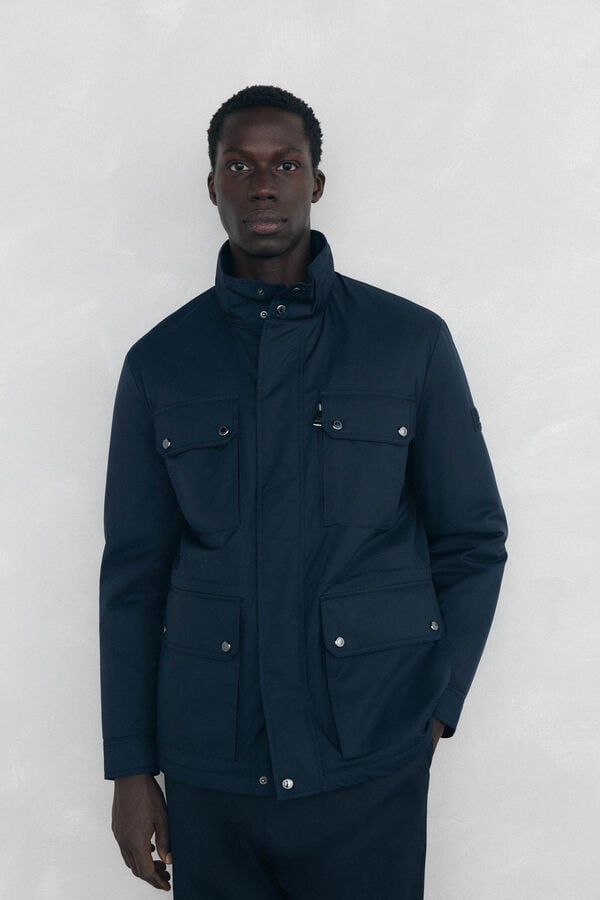 Pedro del Hierro Chaqueta 4 bolsillos Azul