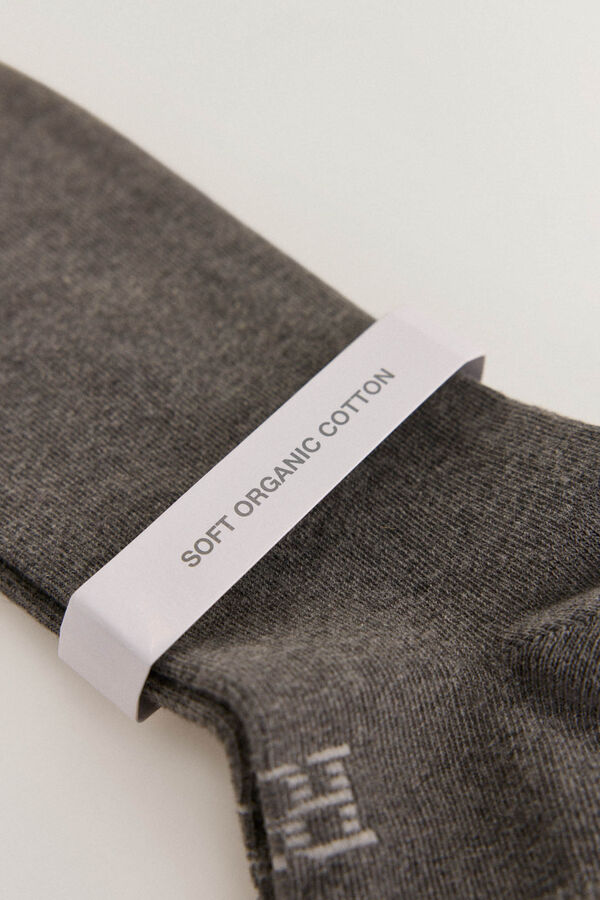 Pedro del Hierro Calcet&iacute;n tobillero Gris