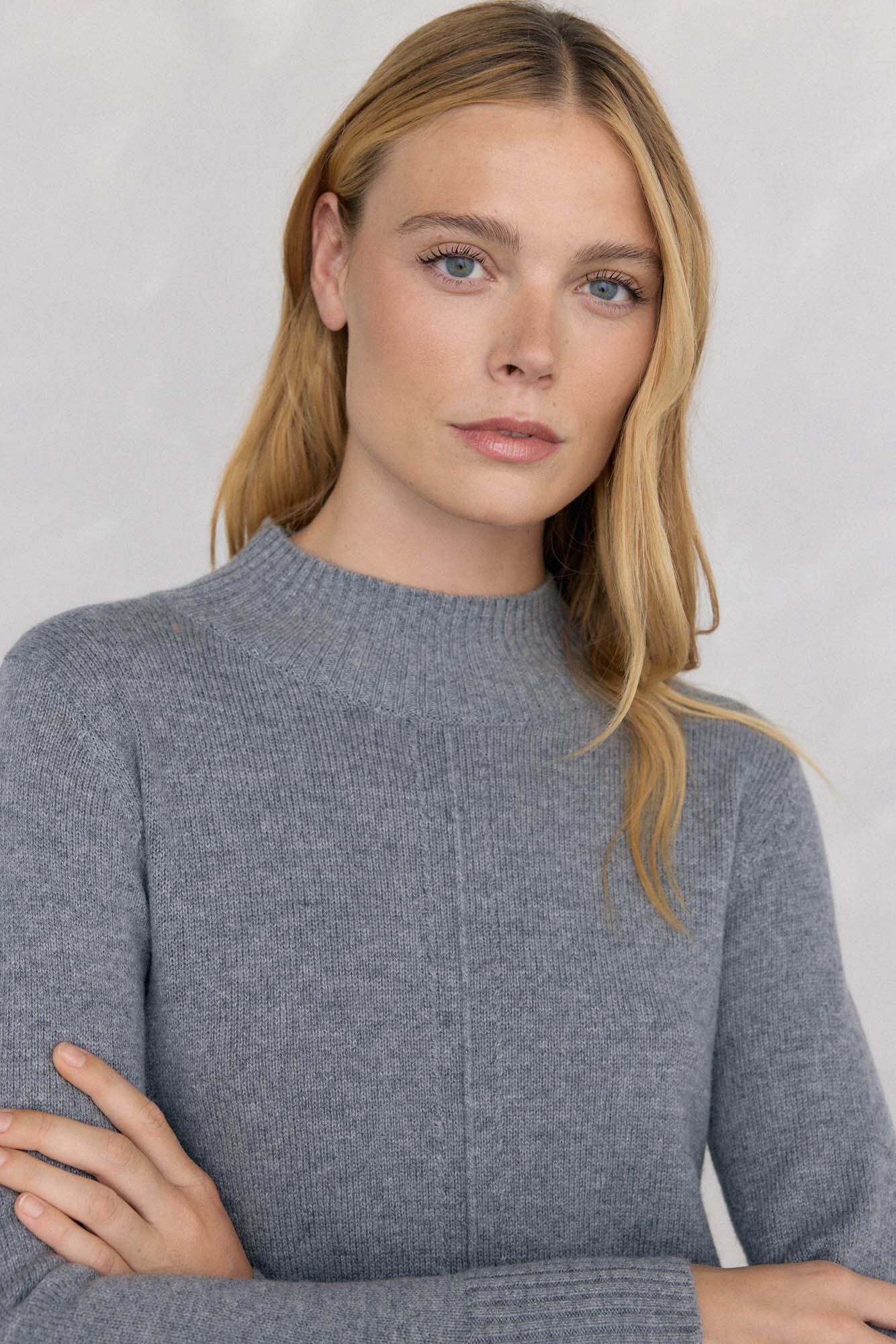 Pedro del Hierro Vestido de punto costura central lana