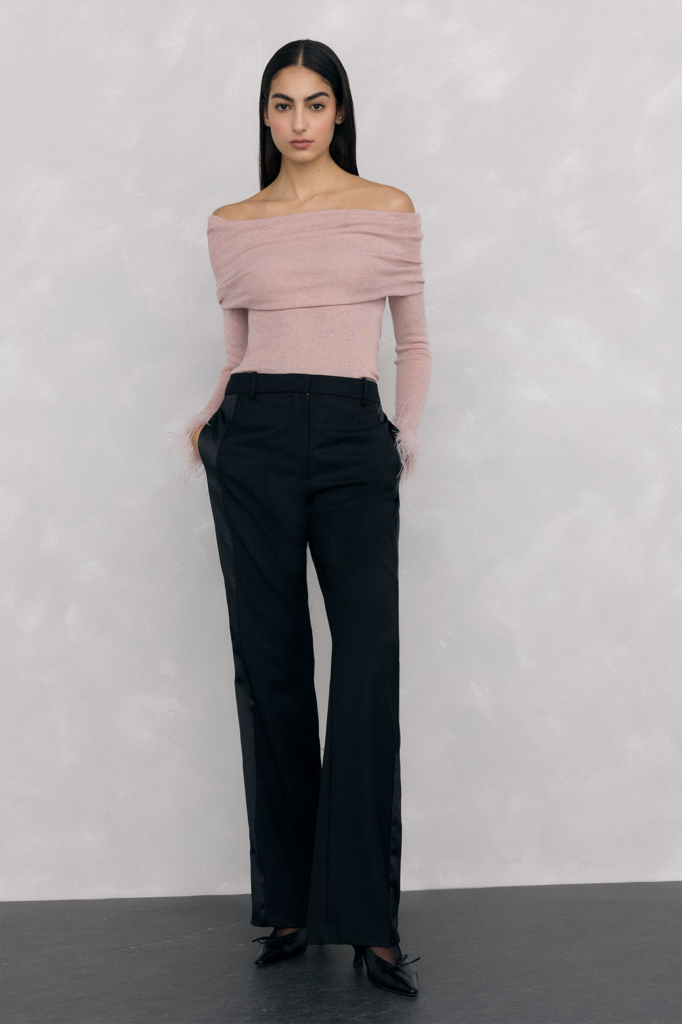 Pedro del Hierro Jersey plumas pu&ntilde;o