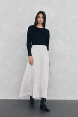 Pedro del Hierro Jersey canal&eacute; manga abullonada Negro