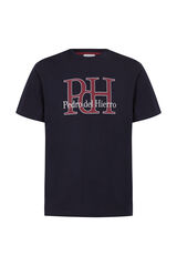 Pedro del Hierro Camiseta logo Azul