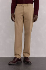 Pedro del Hierro Cal&ccedil;as cal&ccedil;as chino premium de regular fit Beige