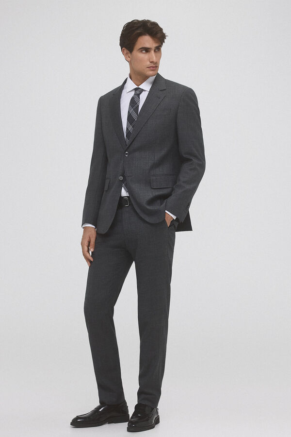 Pedro del Hierro Cal&ccedil;as slim bi-stretch Cizento
