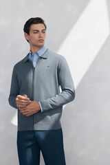 Pedro del Hierro Casaco de malha Cizento