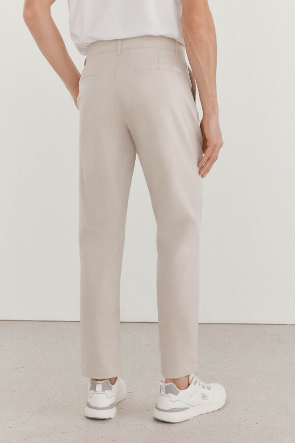 Pedro del Hierro Pantalones largos golf Beige