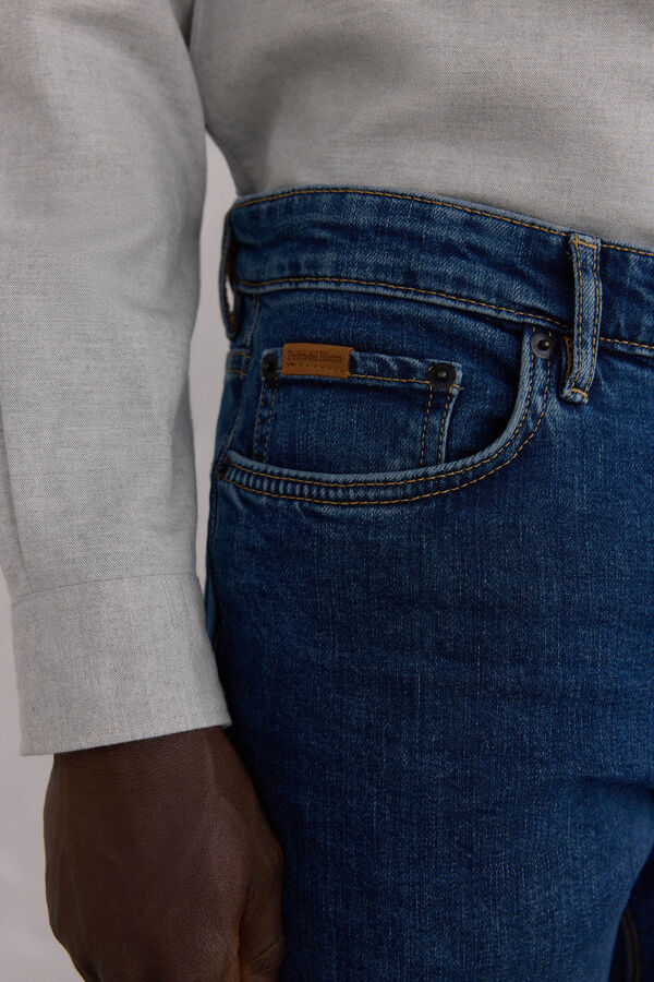 Pedro del Hierro Pantal&oacute;n vaquero slim fit Azul