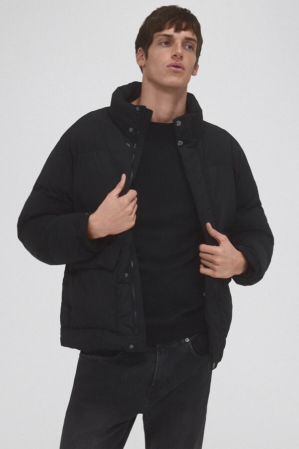 Pedro del Hierro Chaqueta acolchada Negro