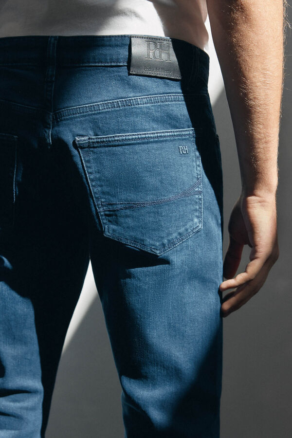 Pedro del Hierro Pantal&oacute;n vaquero slim fit Azul