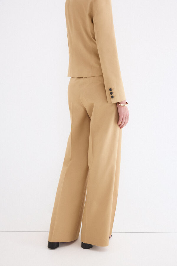 Pedro del Hierro Pantal&oacute;n camel traje Beige
