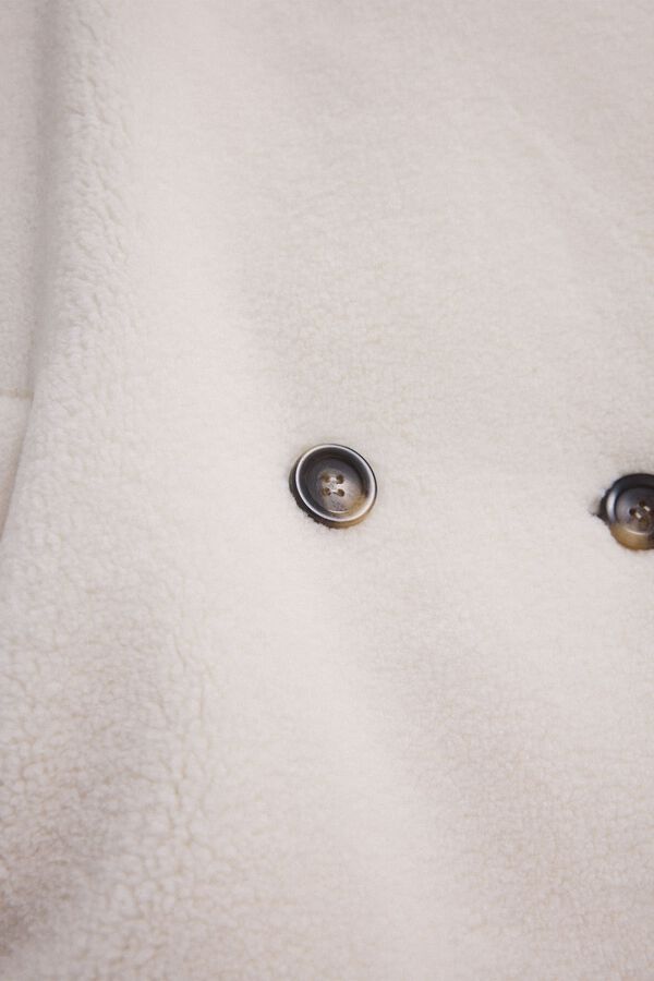 TFP by Tamara Falcó Abrigo de pelo Beige