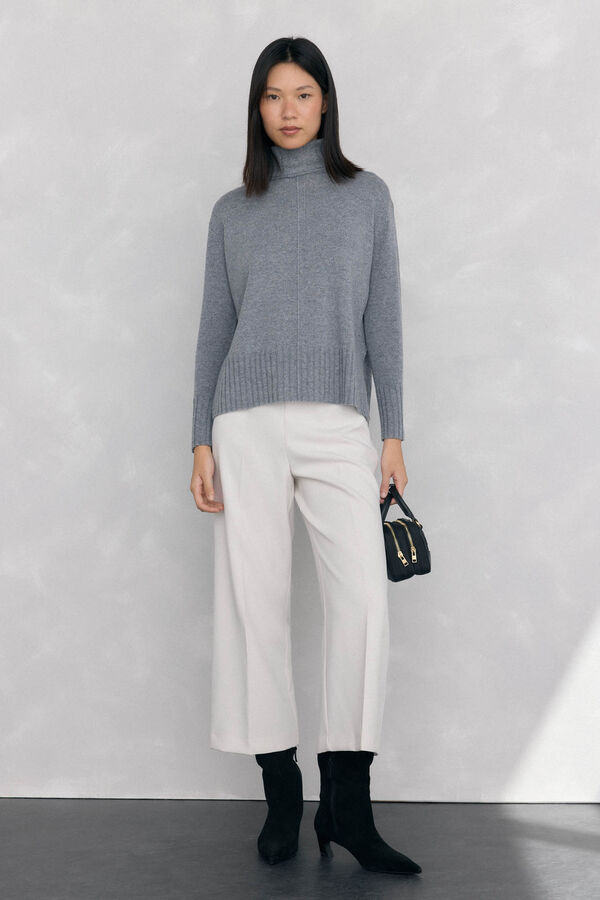 Pedro del Hierro culotte culotte com cinto Beige