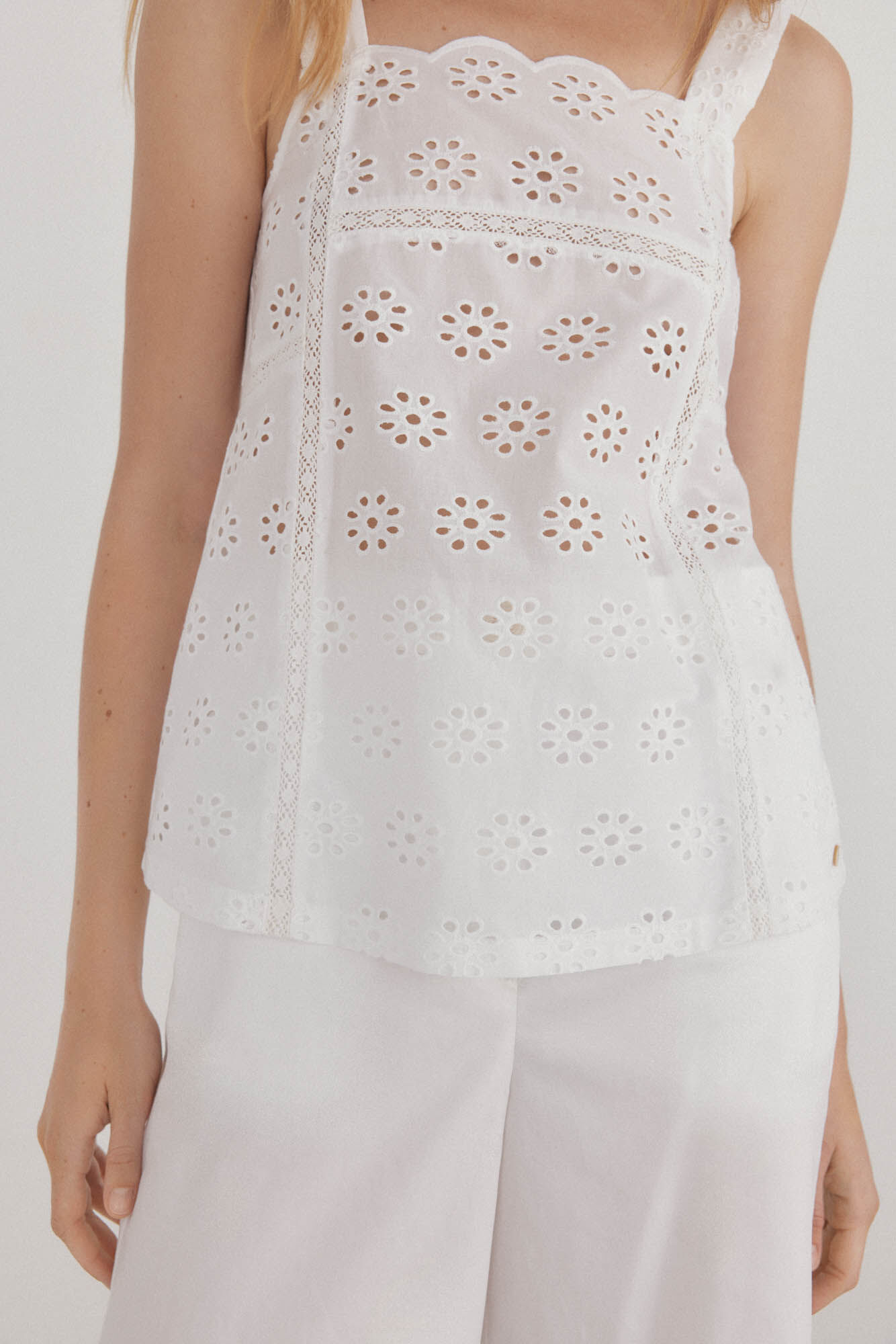 Pedro del Hierro Camiseta combinada tirantes