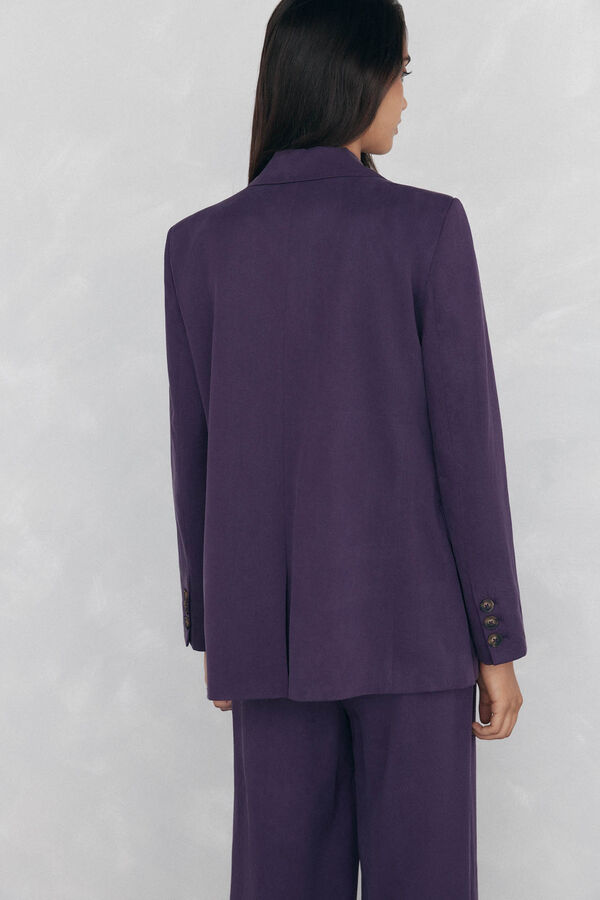 Pedro del Hierro Blazer regular fit morada Morado