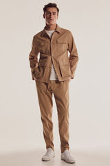 Pedro del Hierro Cal&ccedil;as com cord&otilde;es Beige