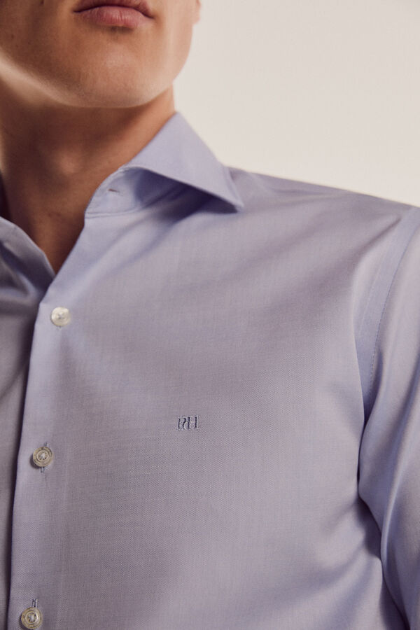 Pedro del Hierro Camisa Non Iron vestir tailored fit Azul