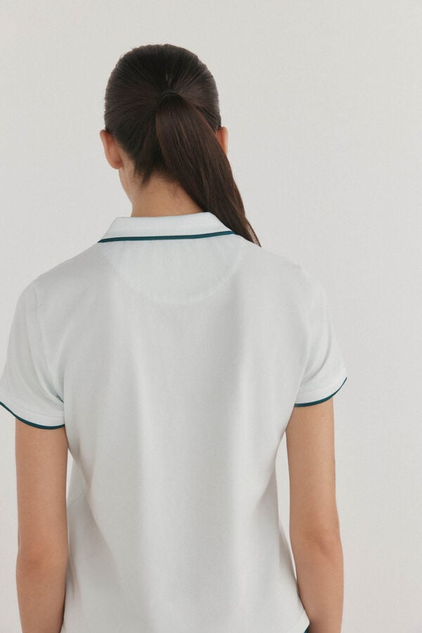 Pedro del Hierro Polo b&aacute;sico golf Turquesa