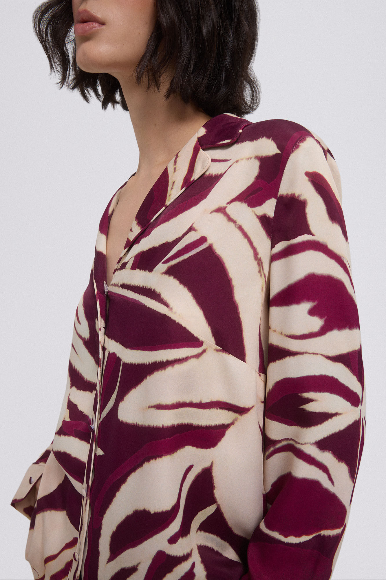 TFP by Tamara Falc&oacute; Camisa pijamera estampada