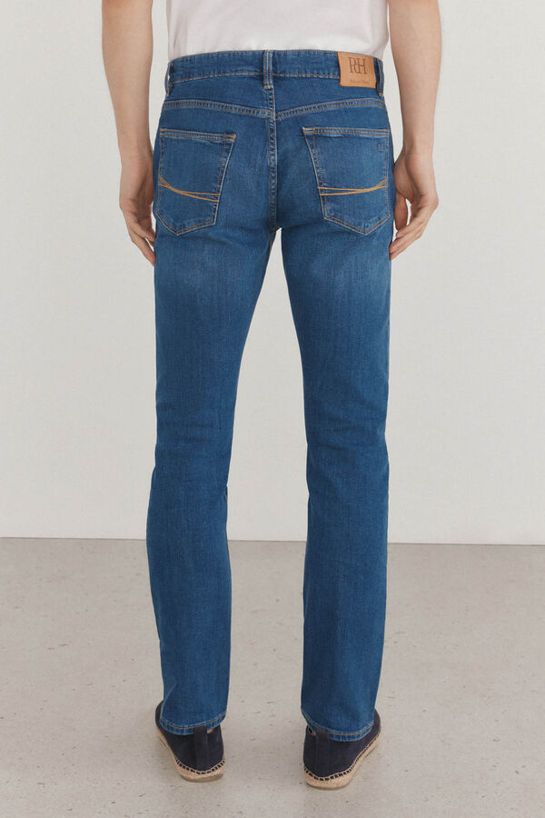 Pedro del Hierro Pantal&oacute;n vaquero summer flex slim fit Azul