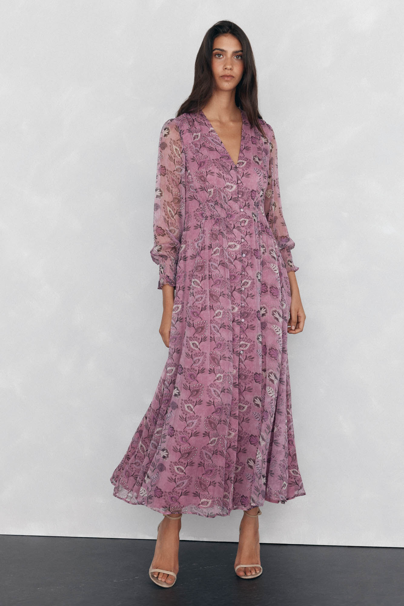Pedro del Hierro Vestido largo fluido