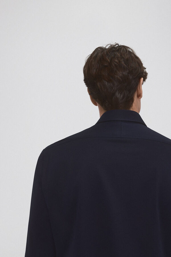 Pedro del Hierro Camisa de punto coolmax Azul